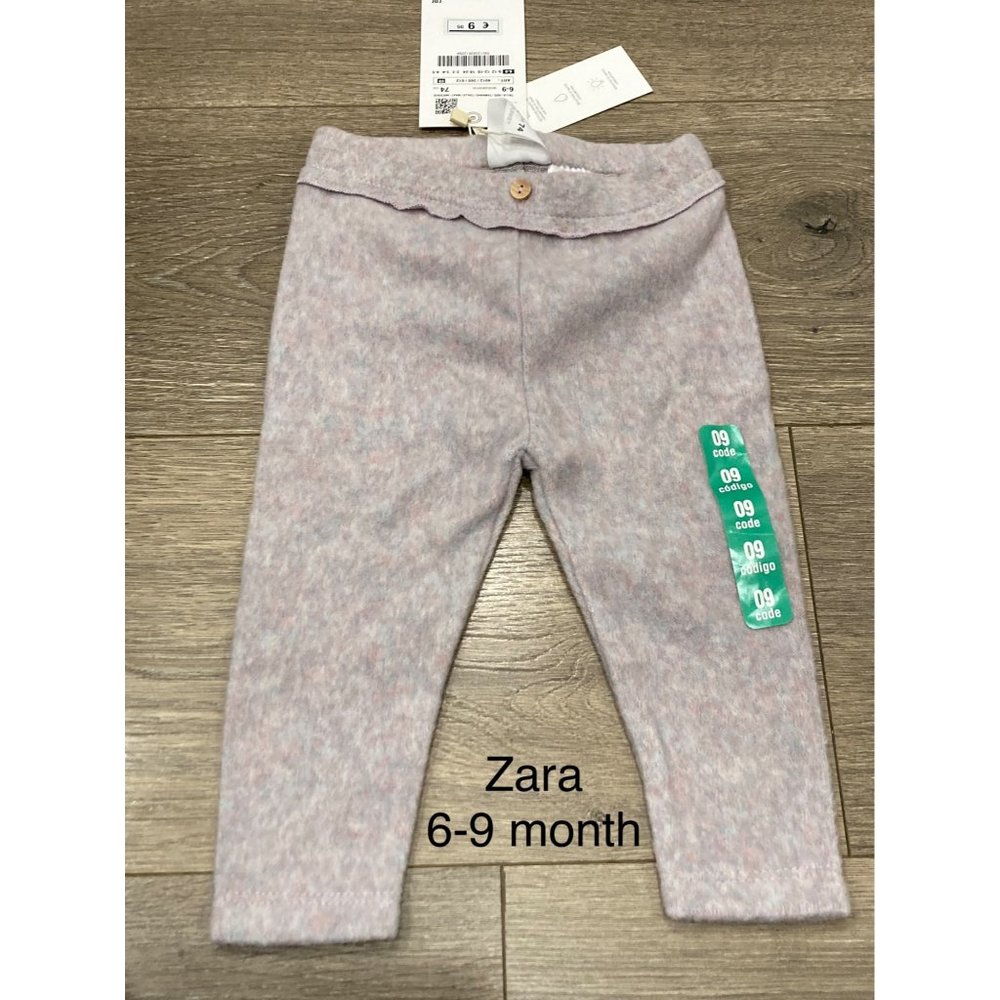 NWT Zara baby girl 6-9 month sweater leggings